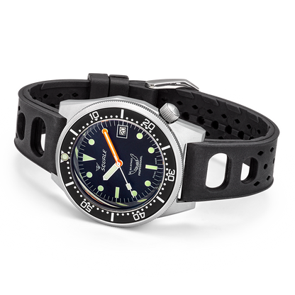 Squale 1521 Schwarz gestrahlt