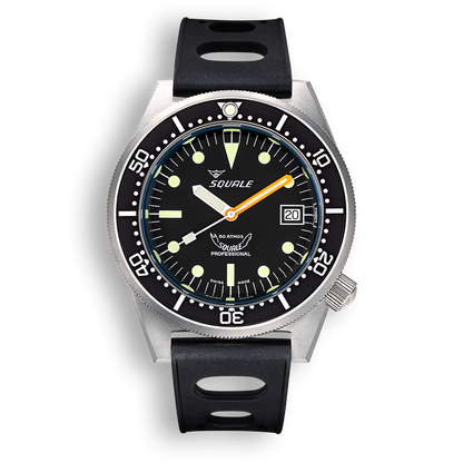 Squale 1521 Schwarz gestrahlt