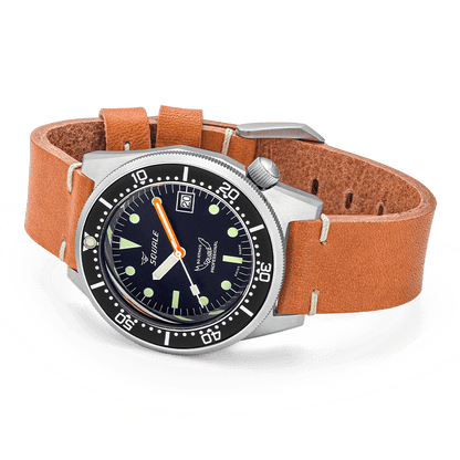 Squale 1521 Schwarz gestrahlt