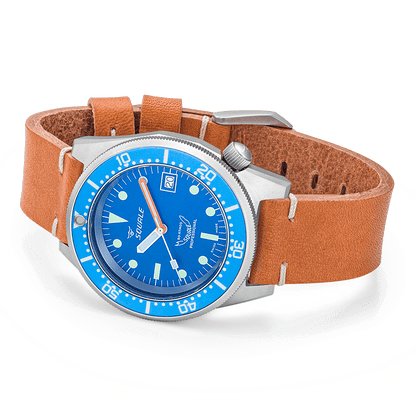 Squale 1521 Blau gestrahlt