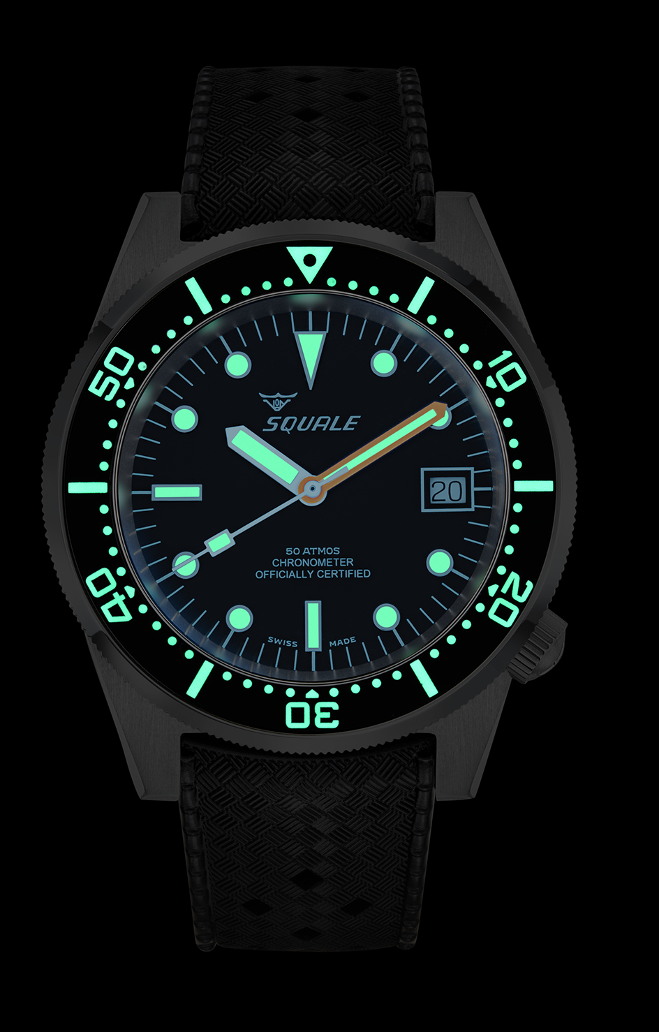 Squale 1521 COSC Classic (2 Riemen)