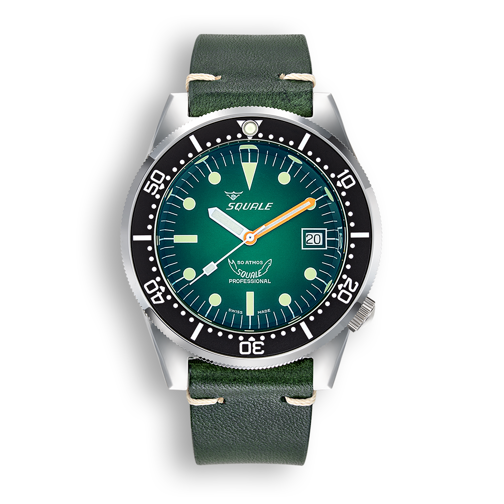 Squale 1521 Grüner Strahl