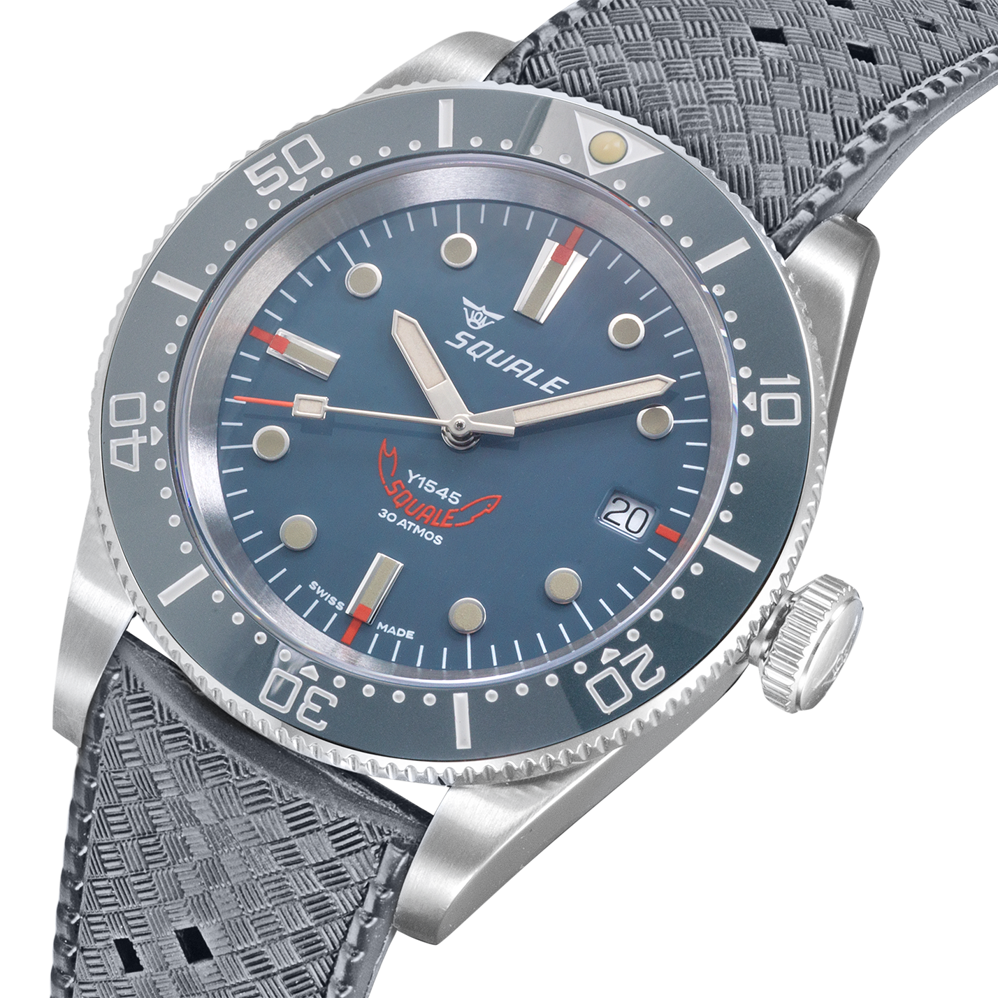 Squale 1545 Dreihandgrau