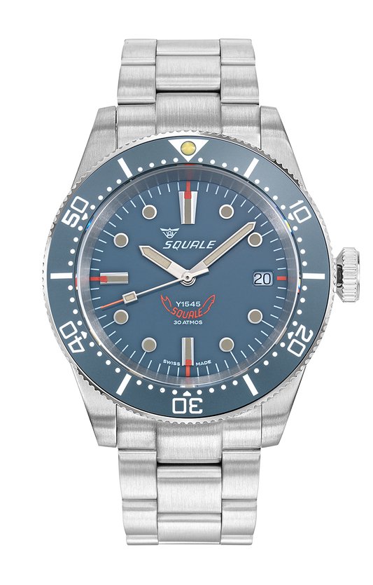 Squale 1545 Dreihandgrau