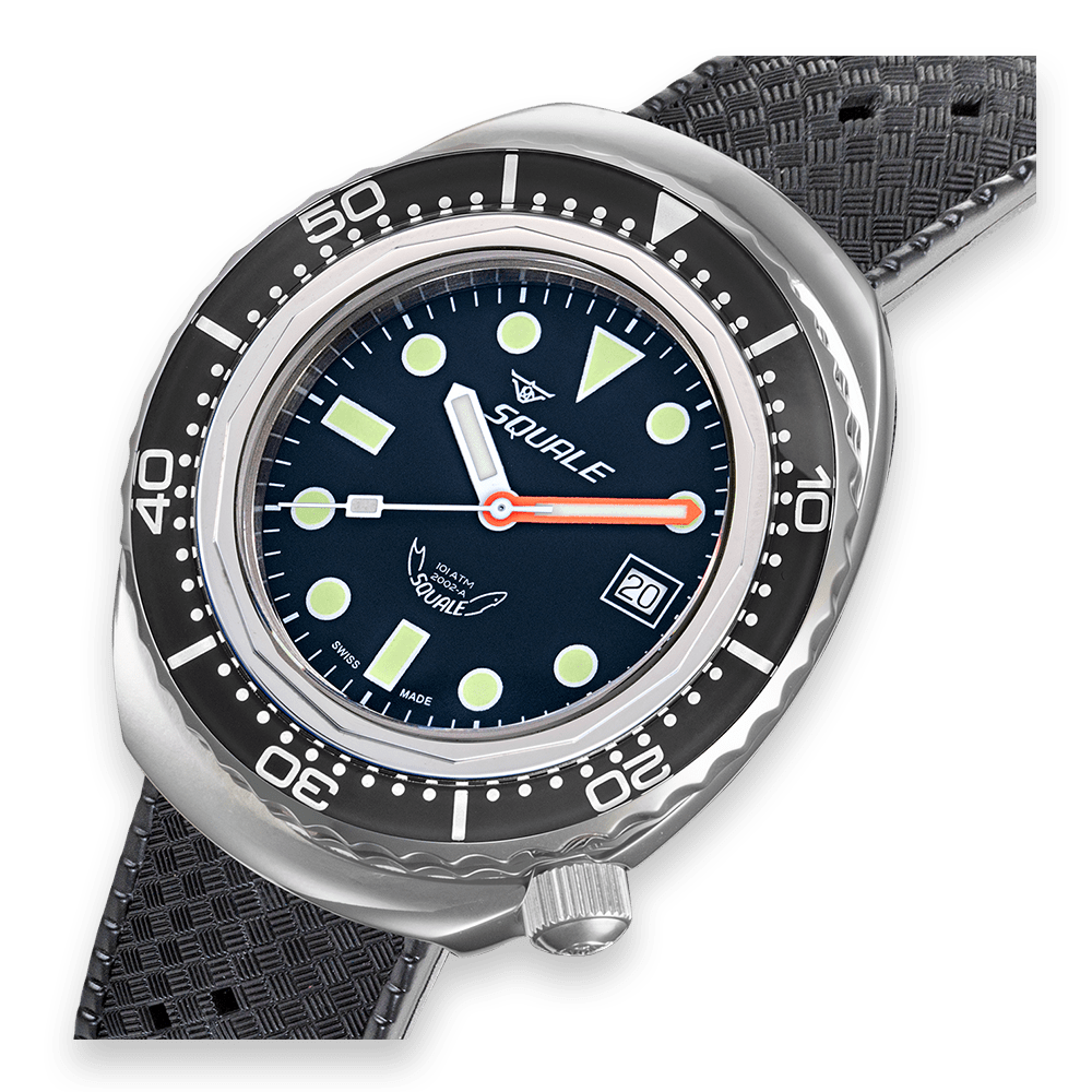 Squale 2002 Schwarze runde Punkte Homage Tropic