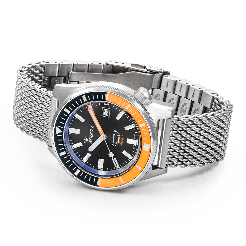 Squale Squalematic Satin Orange