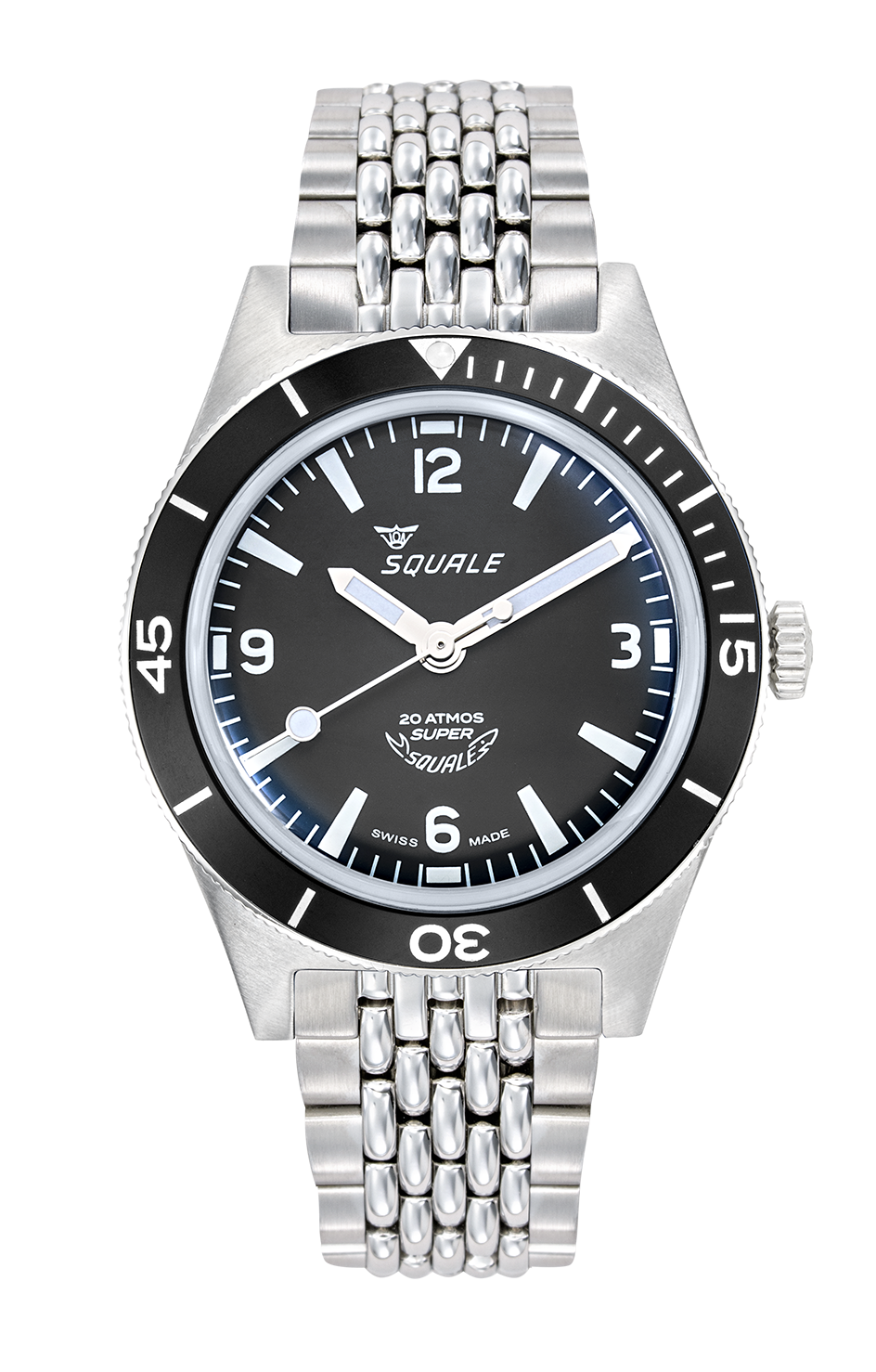 Squale Supersquale Schwarzes Arabisch