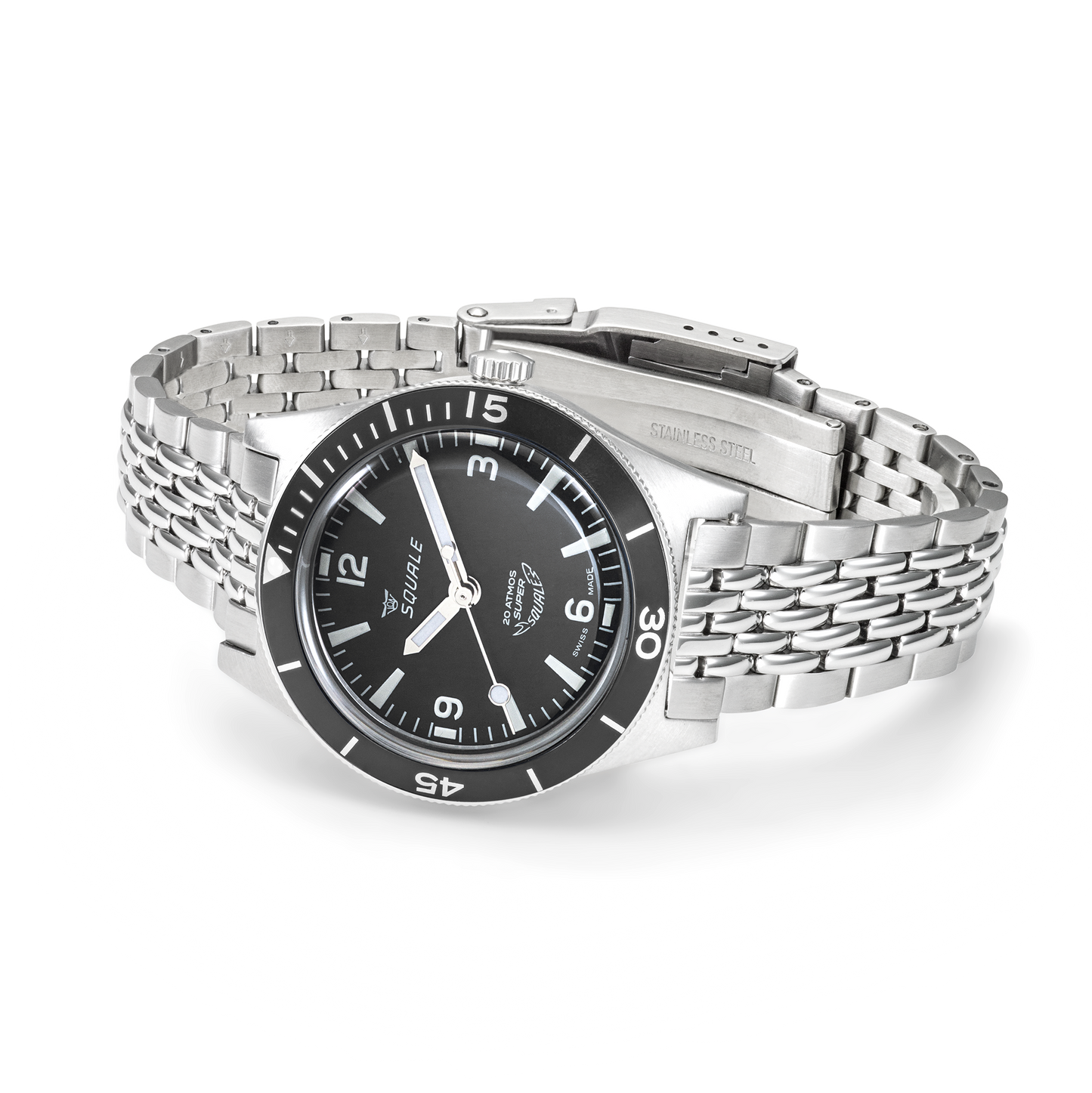 Squale Supersquale Schwarzes Arabisch