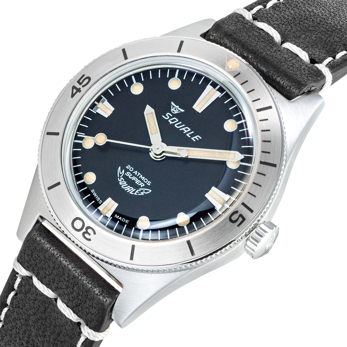 Squale Supersquale SS Schwarz