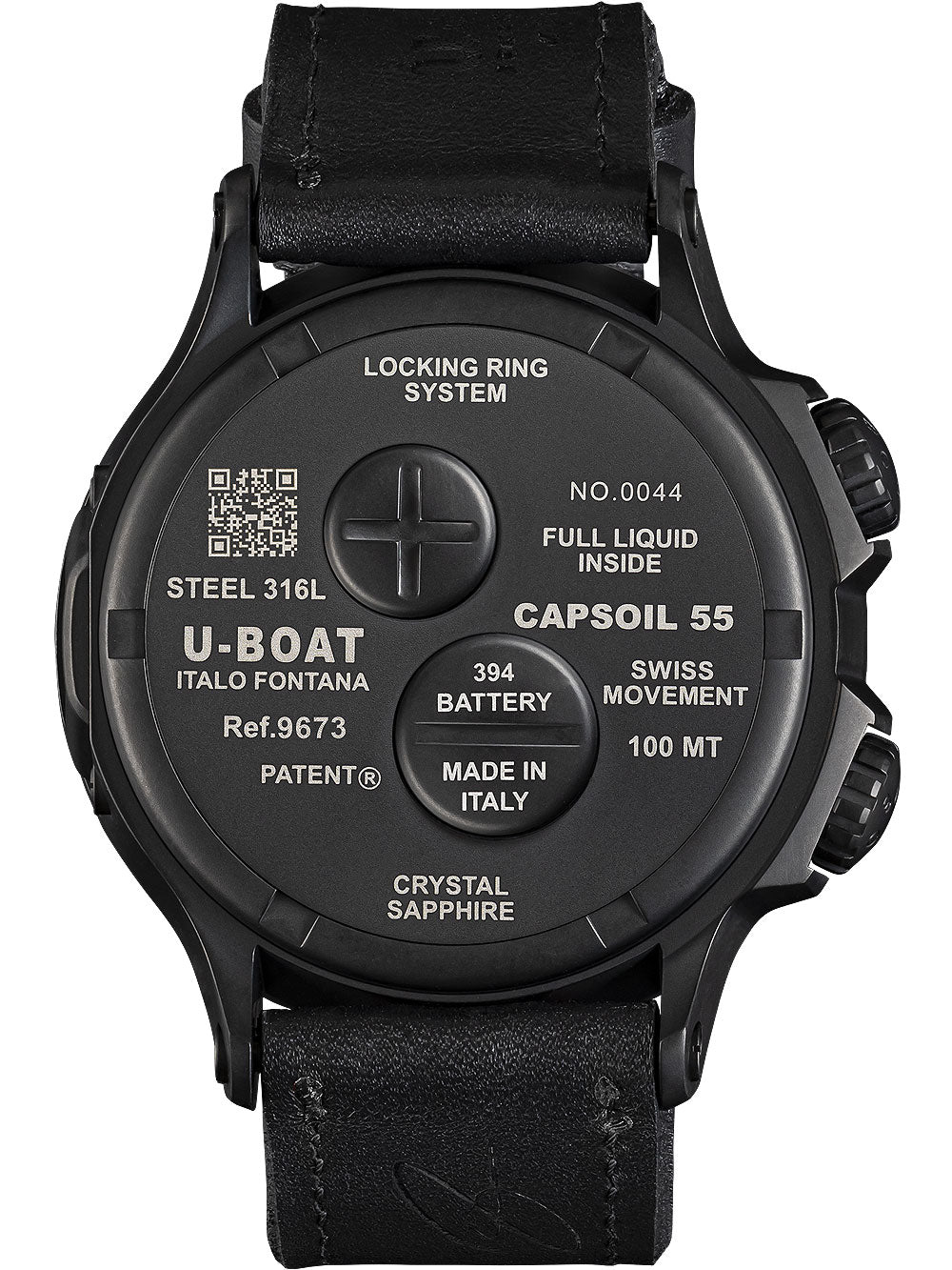 U-Boat 9673 Capsoil Doppioempo DLC GMT