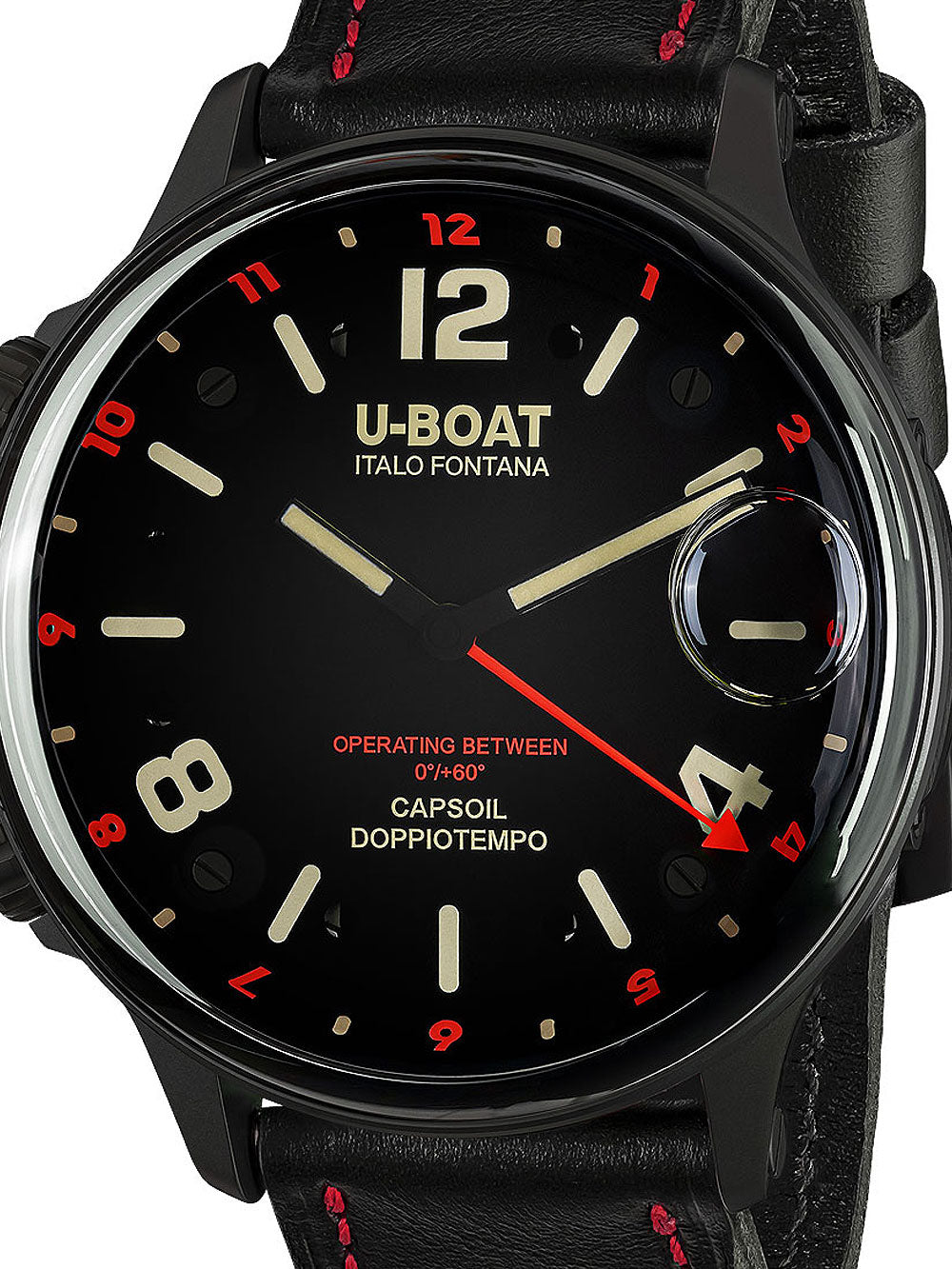 U-Boat 9673 Capsoil Doppioempo DLC GMT